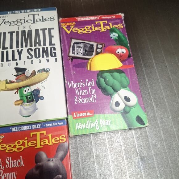 Veggie Tales VHS Lot of 9 - Picture 5 of 7